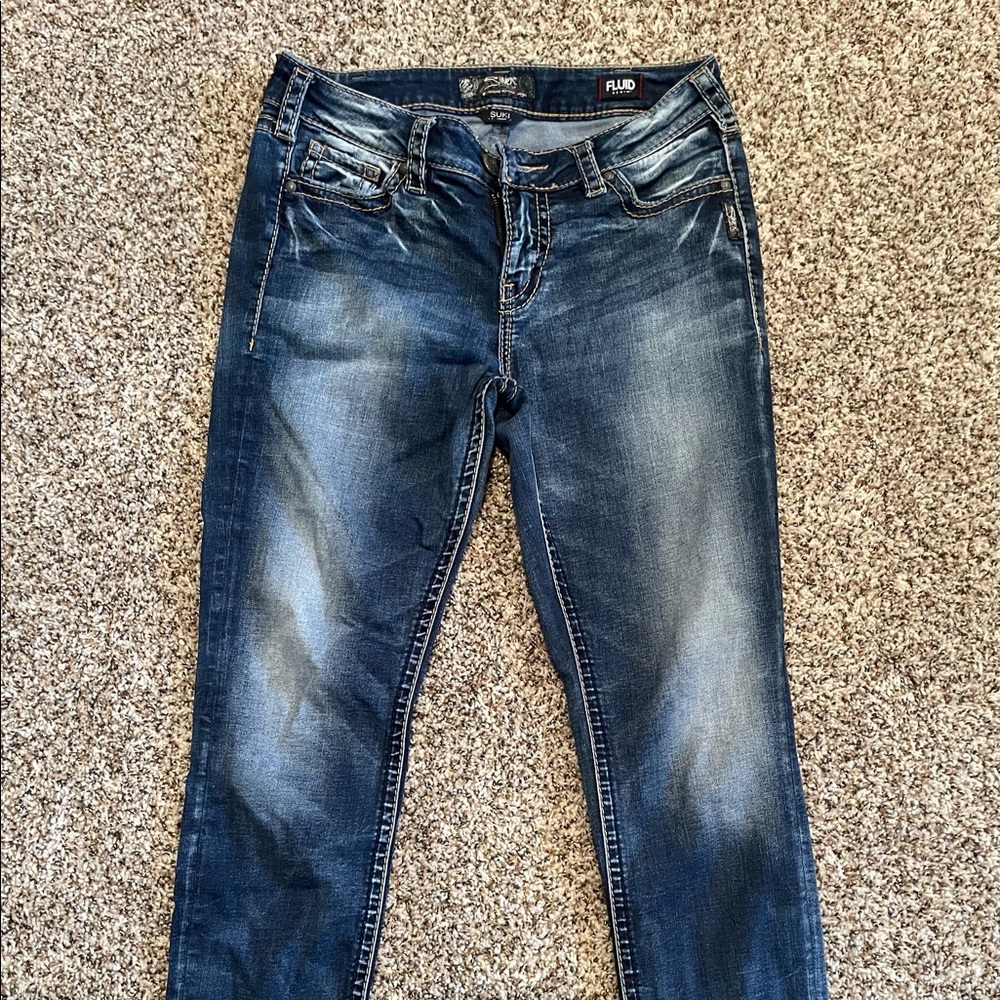 Silver Jeans Fluid Super Mid